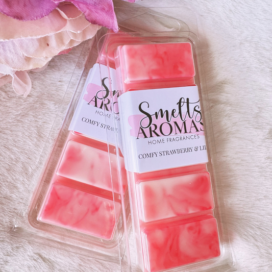 Comfy Strawberry & Lily Wax Melt