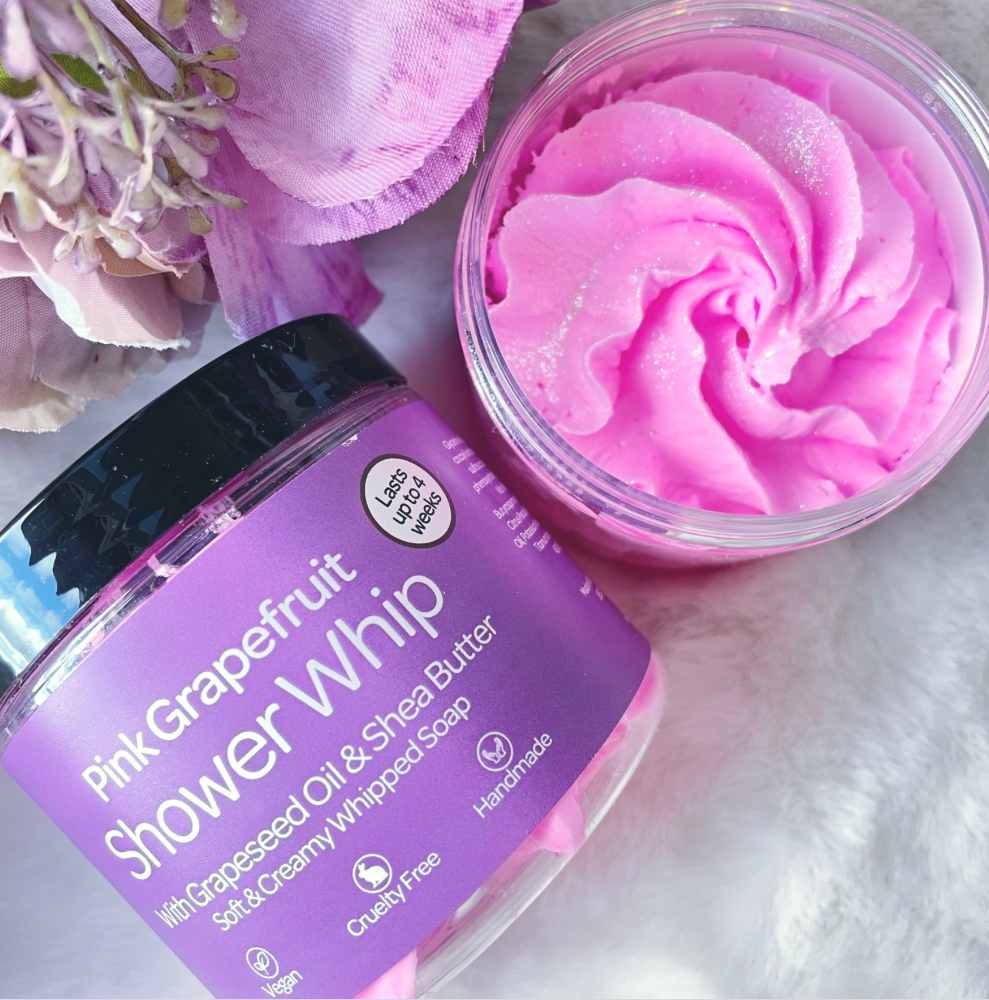 Pink Grapefruit Luxury Whipped Soap