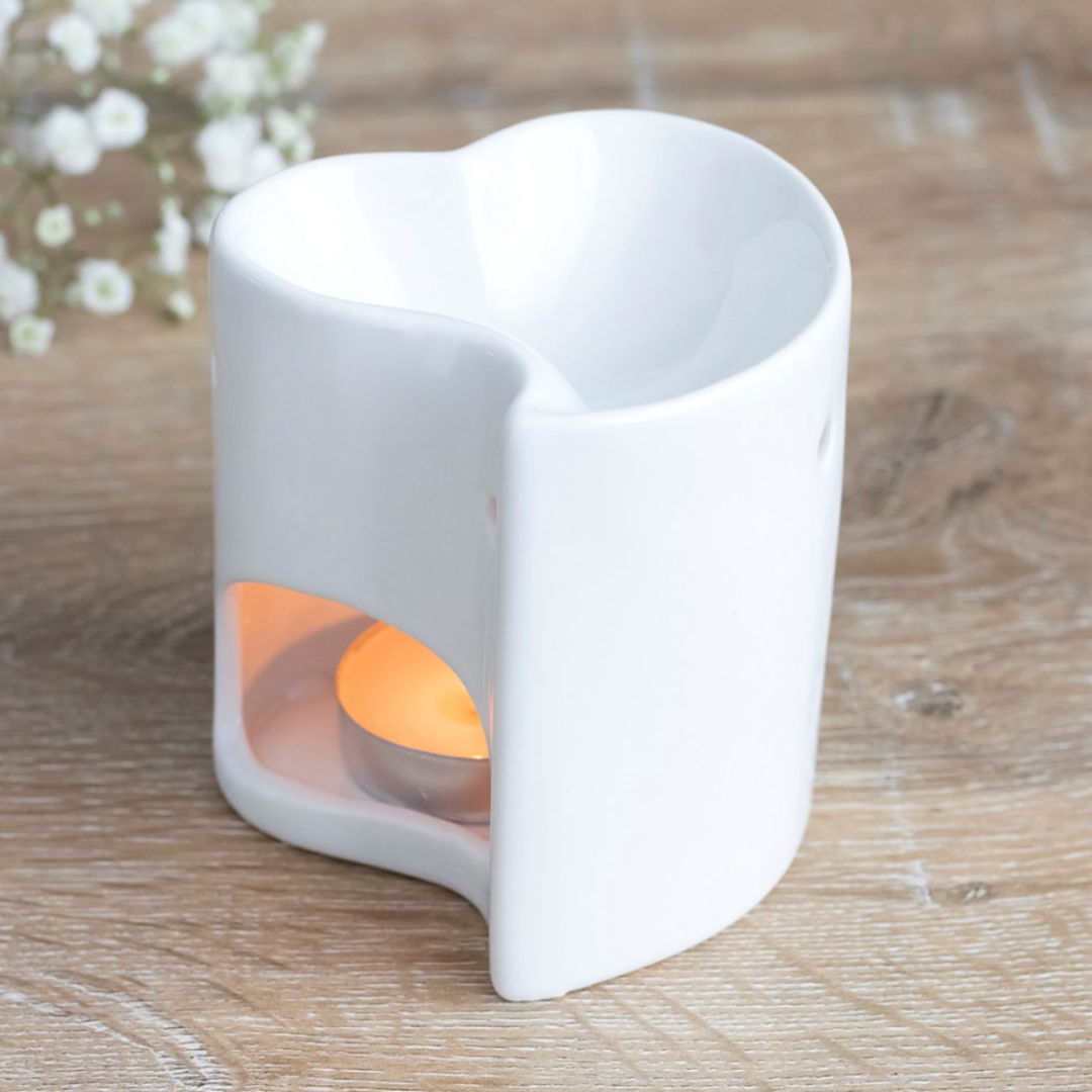 Wax Melt Burner - Heart Design